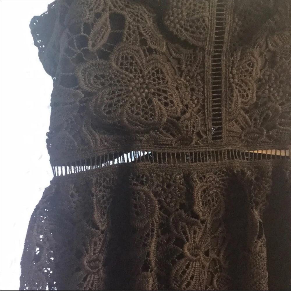 Free Generation lace cold shoulder dress - Picture 8 of 12